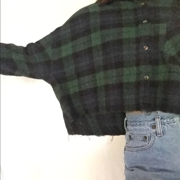 American threads cropped flannel - Picture 5 of 6